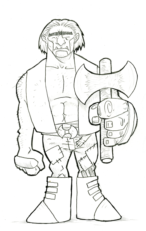 Man with Axe