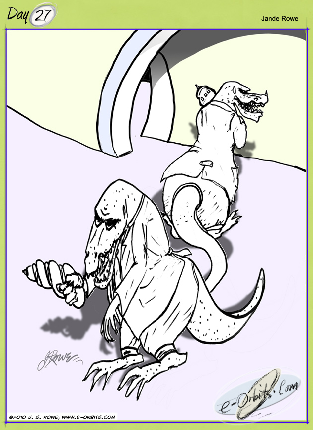 #27 A Pair of Gorths, from the novel Alien Artifacts by James S. Allen