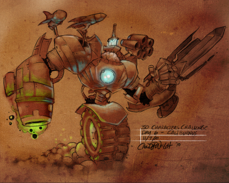 Caliburnus, The Once and Future Robot