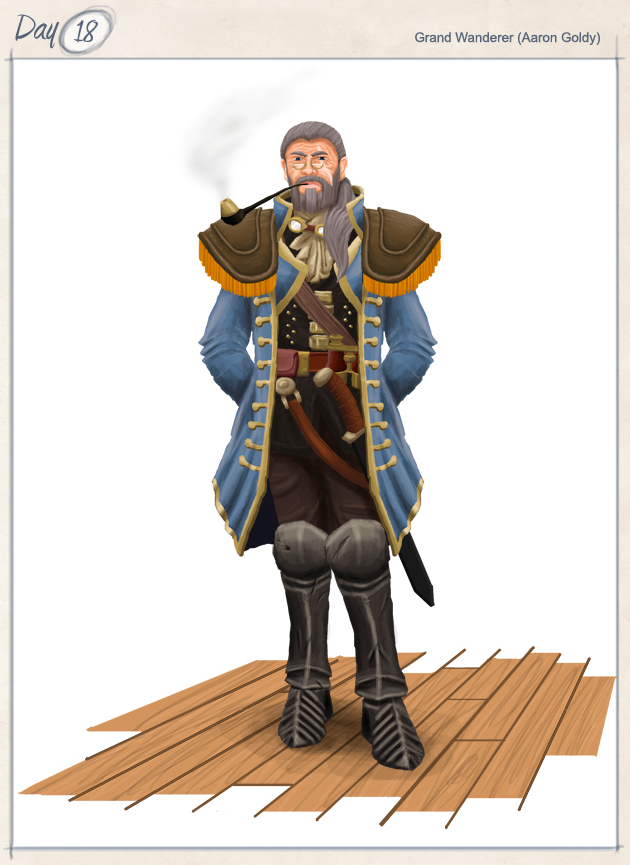 "Captain of the Cumulus Corsair"