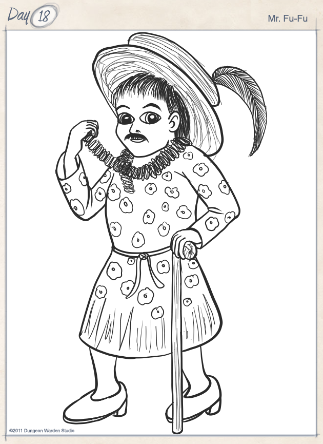 Day18 - Mr Fu-Fu by George Ward
