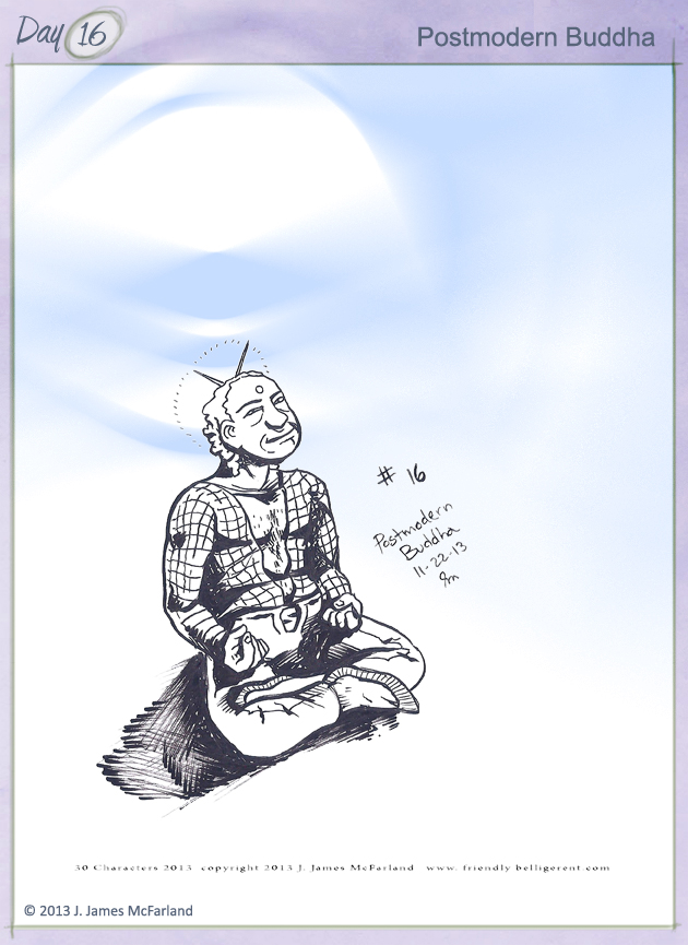 J James 2013 16 Postmodern Buddha