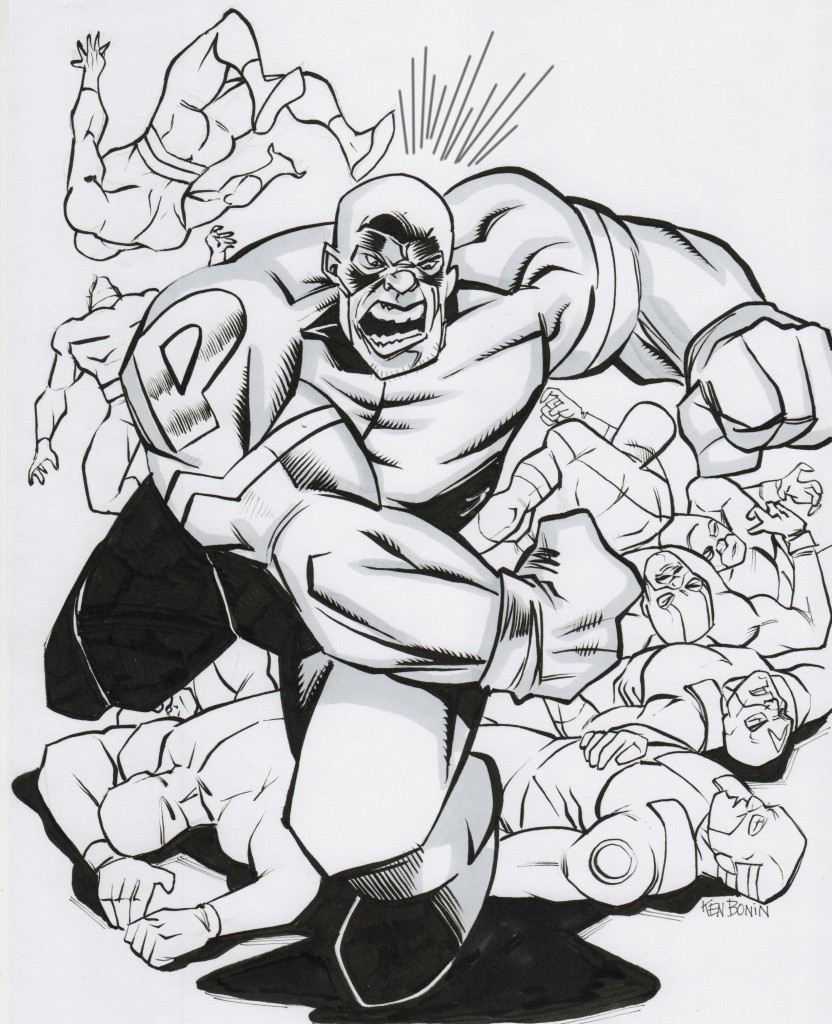 pummel